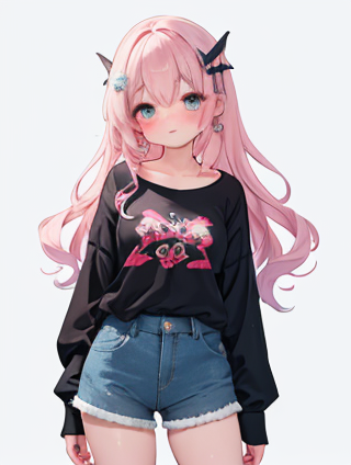 蓝色上衣与裙子的搭配艺术：打造夏日清新美