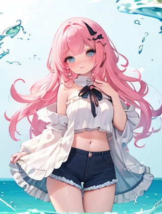 浅蓝色调的梦幻之旅：从设计到创作